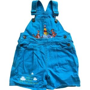 VINTAGE DISNEY WINNIE THE POOH OVERALLS 18MOS